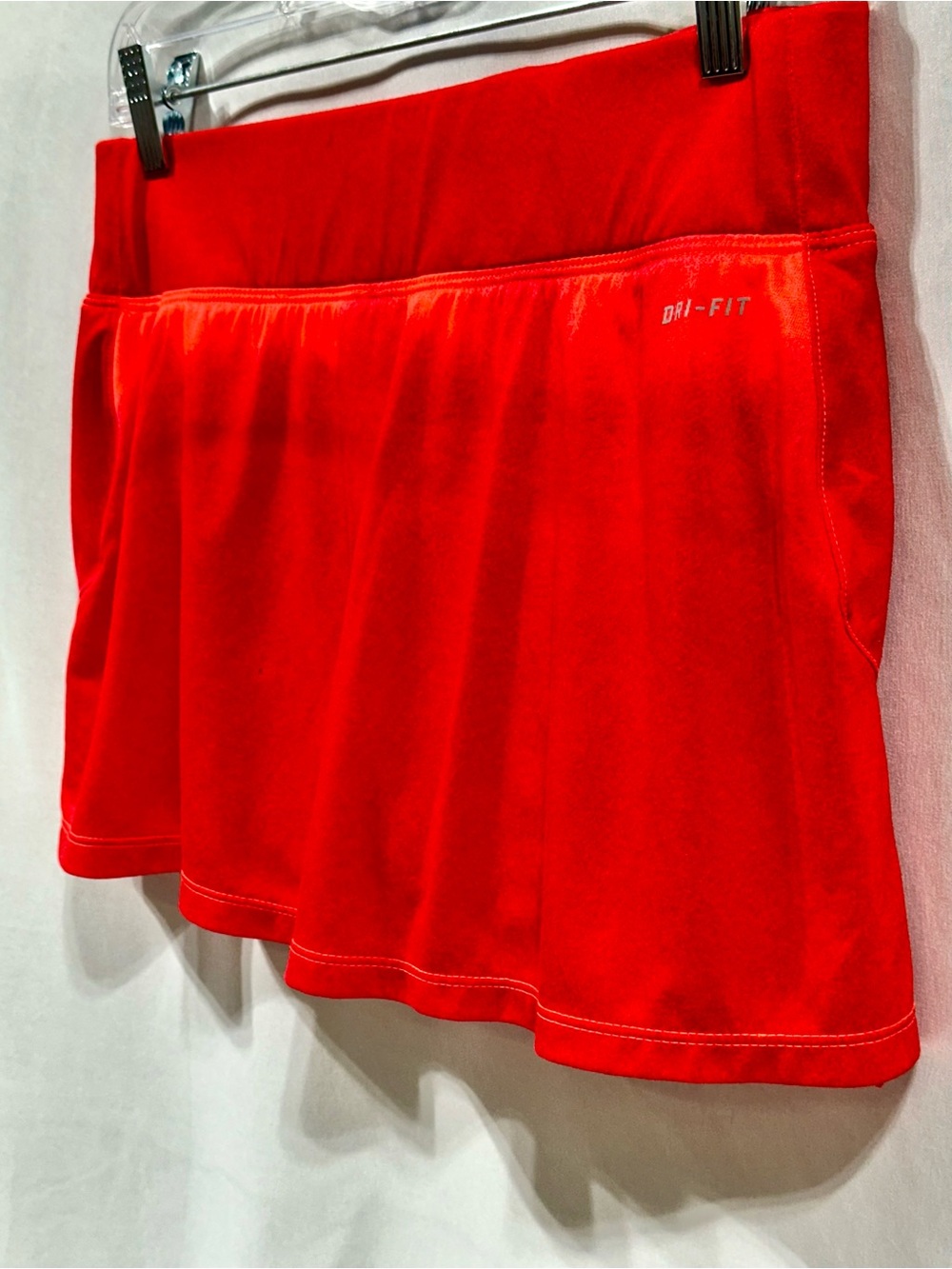 Nike Dri-FIT Women’s Athletic Tennis Golf Skort Bright Coral Orange Size Medium - Picture 11 of 12